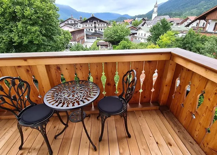 Apartmán Bunter Hirsch Im Garmischer Zentrum